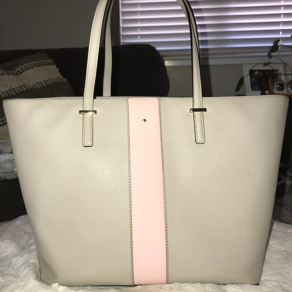 Kate Spade Cedar Street Racing Stripe Harmony tote